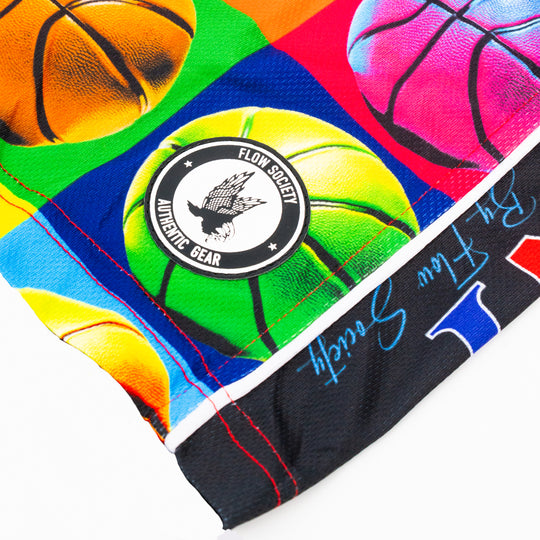 Boys Basketball Pop Art Short