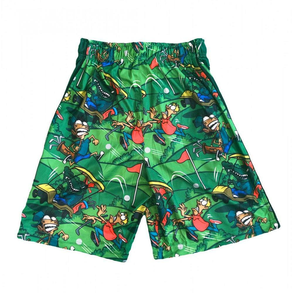 Mens Golfing Gator Attack Short
