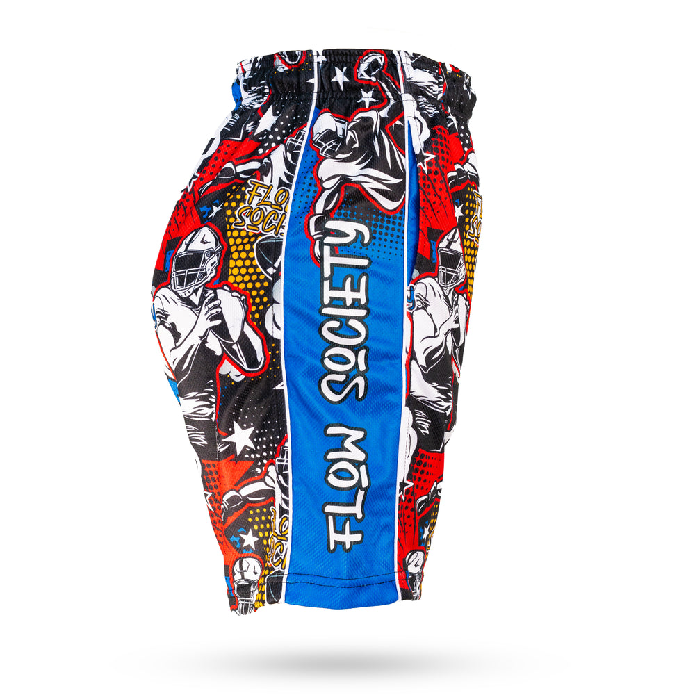 Mens Comic Football Attack Short