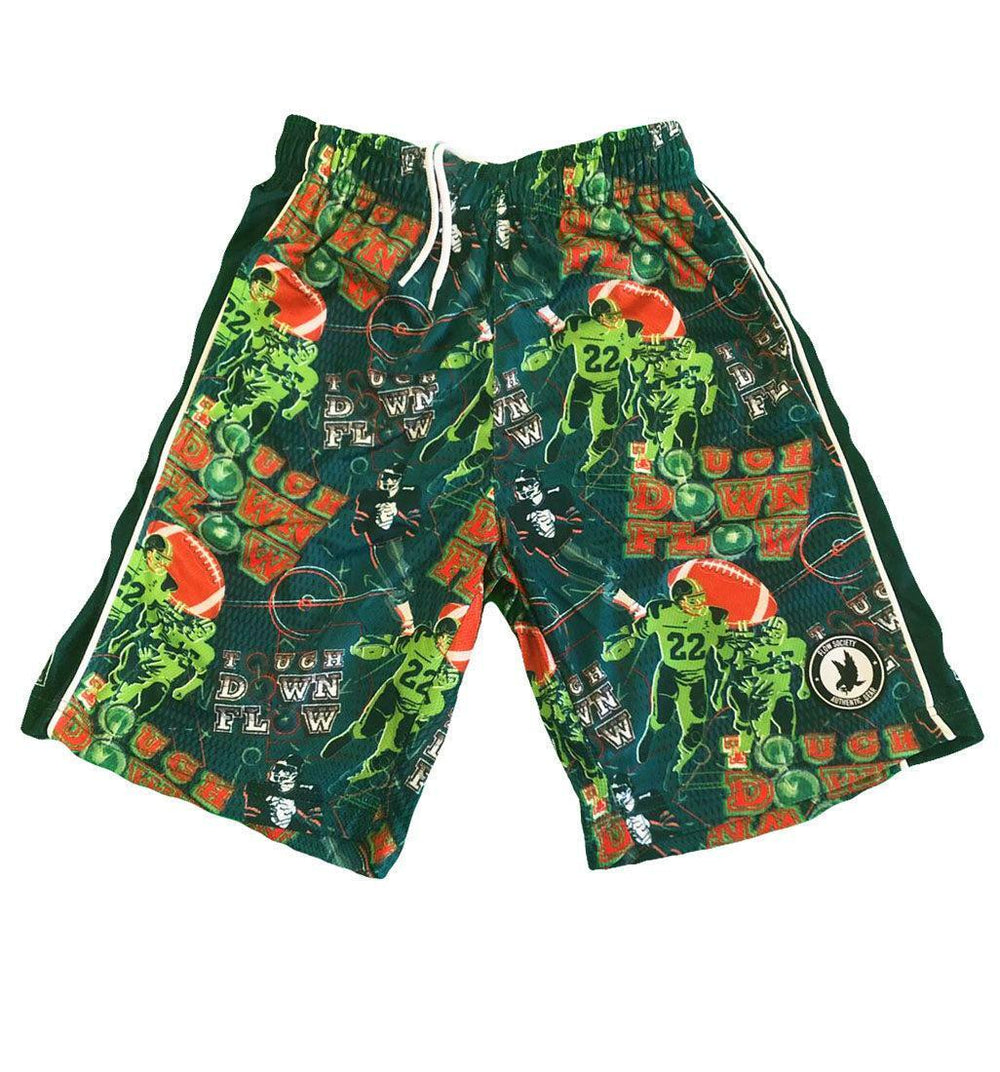 Mens Touch Down Flow Attack Shorts