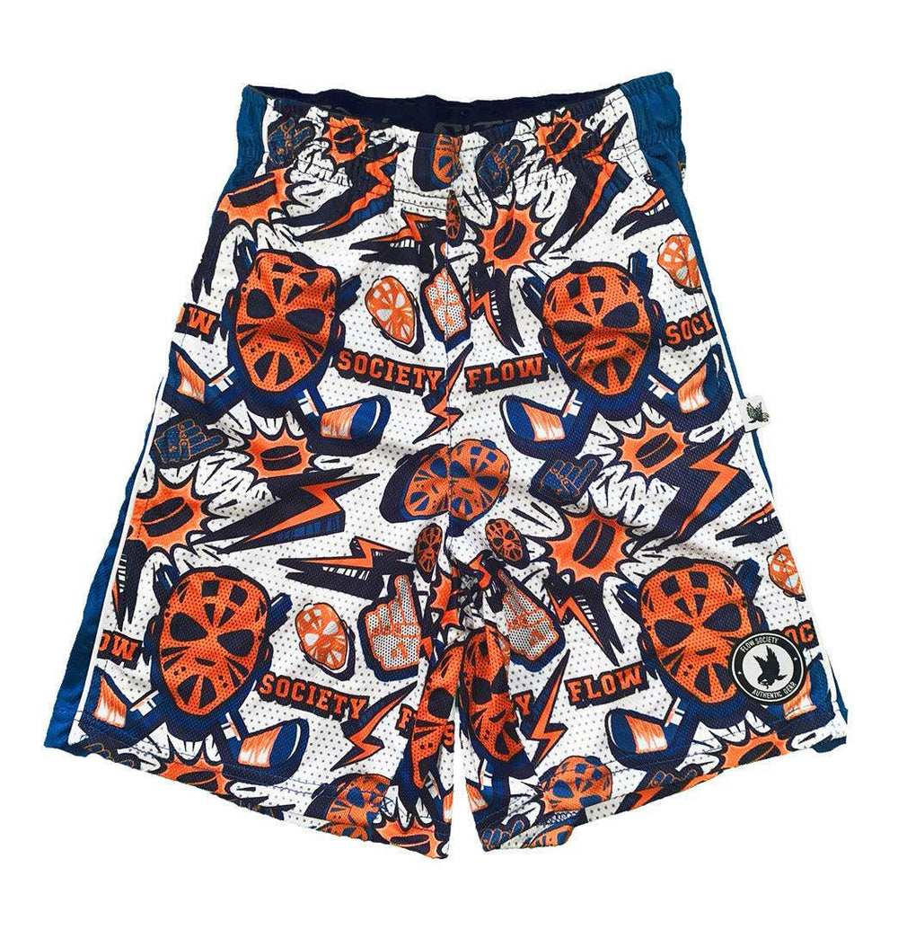 Mens White Hat Trick Flow Short