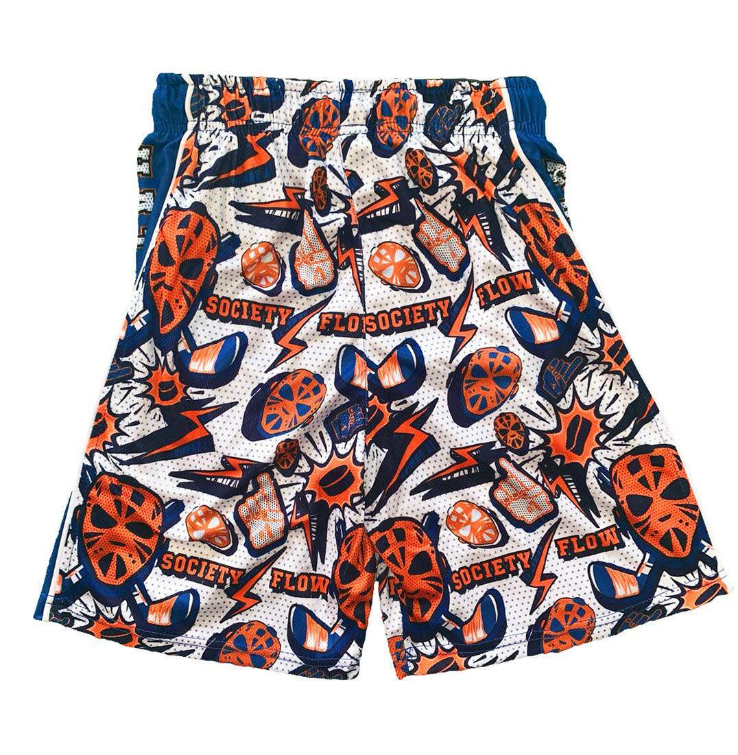 Mens White Hat Trick Flow Short