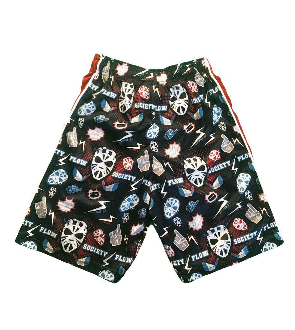 Mens Black Hat trick Attack Shorts