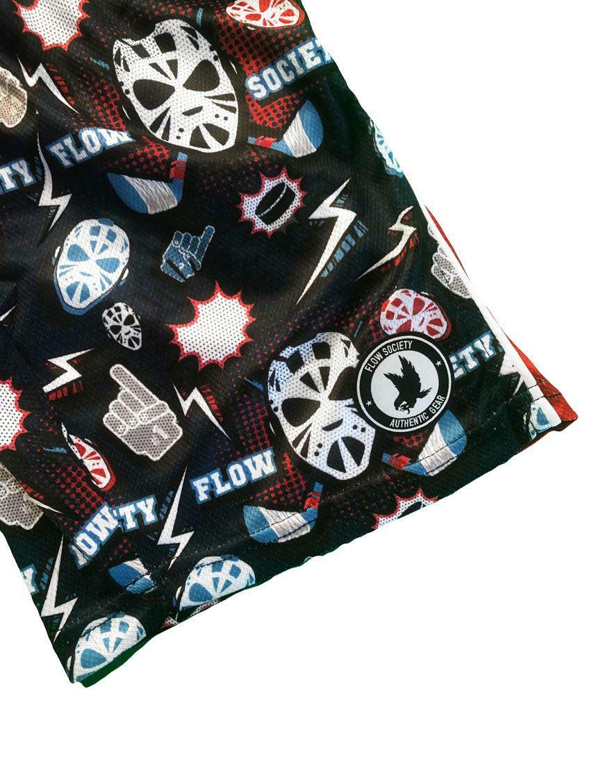 Mens Black Hat trick Attack Shorts
