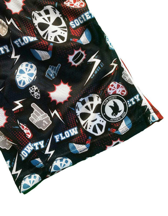 Mens Black Hat trick Attack Shorts