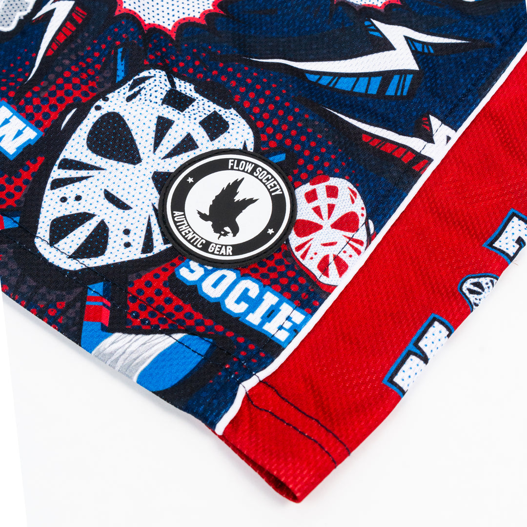 Boys Navy Hat trick Attack Shorts