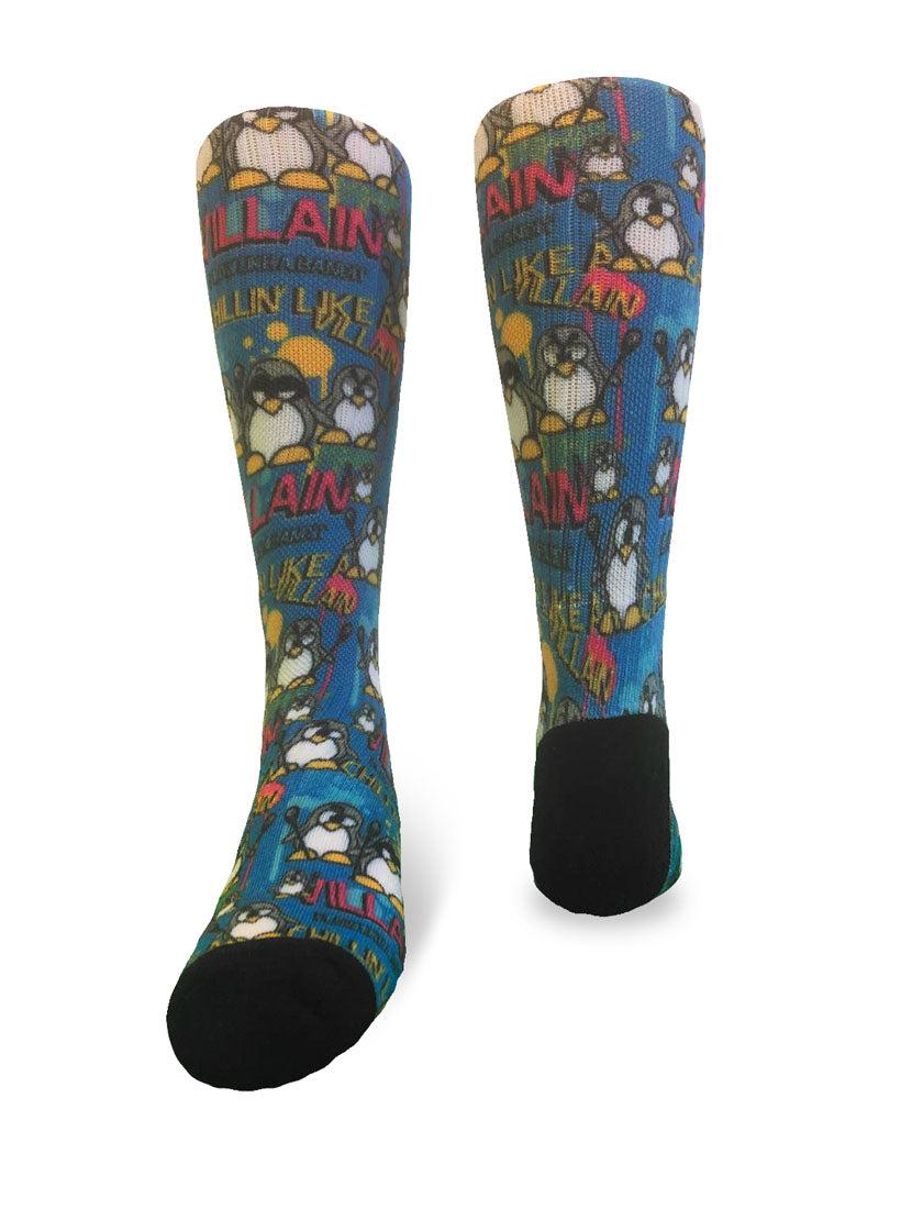 Youth Flow Society Chillin Villain Crew Socks