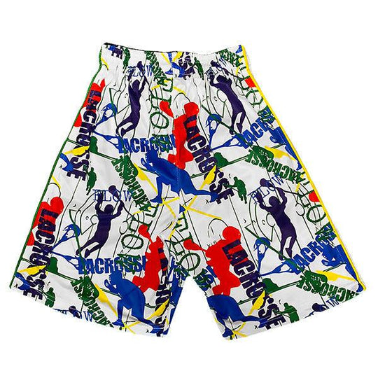 Boys Red, White & Blue Flow Lax Attack Short