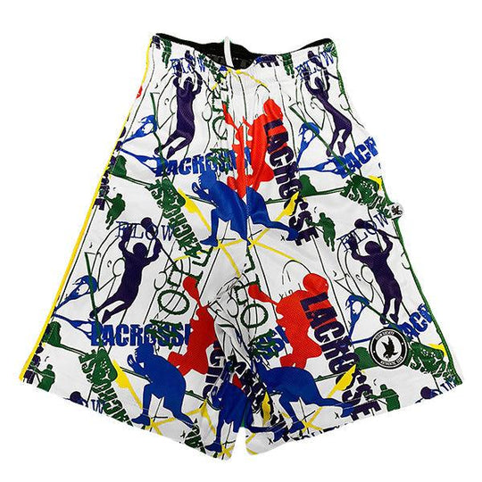 Boys Red, White & Blue Flow Lax Attack Short