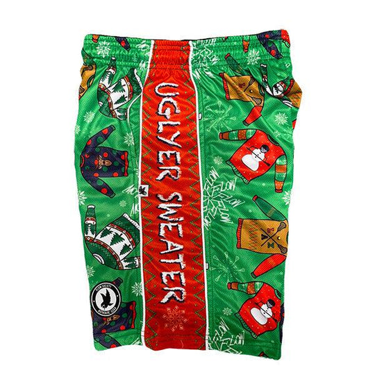 Mens Uglyer Sweater Lax Attack Short
