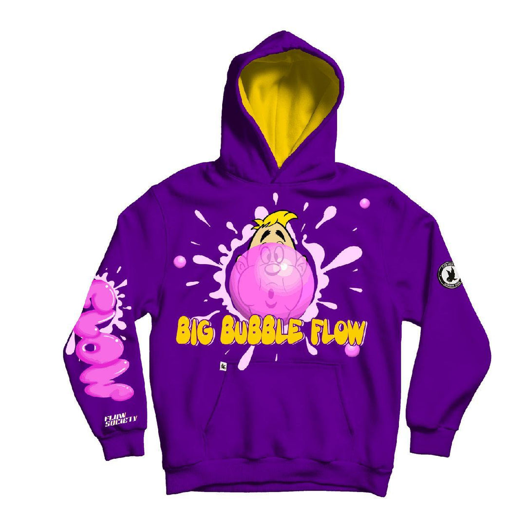 Youth & Adult Big Bubble Gum Flow Hoodie