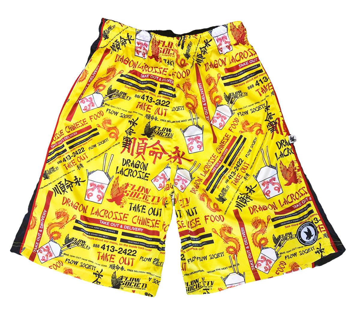 Boys Chinese Take Out Attack Shorts