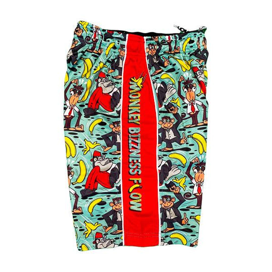 Boys Teal Monkey Suit Attack Short