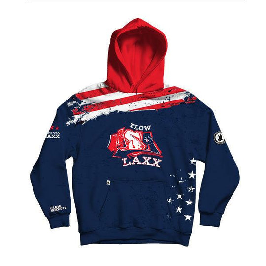 Youth USA Flow Laxx Hoodie