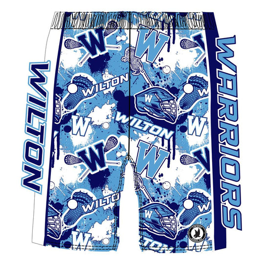 Boys & Mens Wilton Lacrosse Blue Short