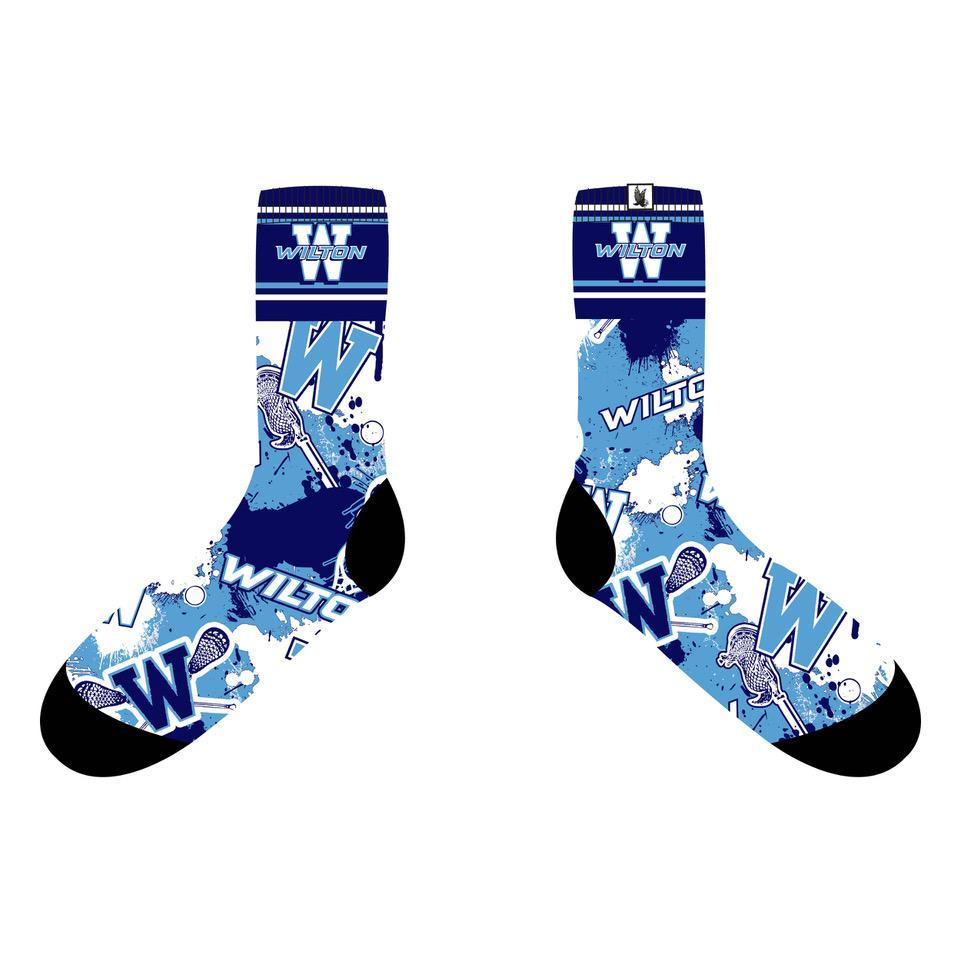 Youth Wilton Lacrosse Crew Socks